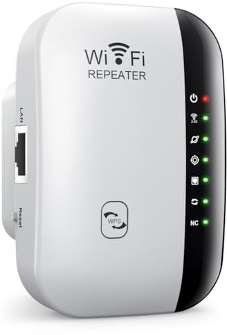 Surluoen Repetidor WiFi InaláMbrico Antena Incorporada Enrutador InaláMbrico en Red Amplificador de SeñAl Potenciador de ExtensióN 300 M, Enchufe Europeo A