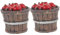 GLSTOY 2pcs Miniature Bonsai Plants Lightweight Landscape Ornament for Dollhouse and Mini Garden Decoration for Creating Lifelike Scenes and Unique Home Decor