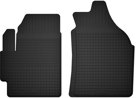 Wielganizator Gummimatten vorne passend für Mitsubishi Space Star II (2013-) Schrägheck | 2-teiliges Set, nur vorn | bessere Passform als universelle Matten | Schwarz