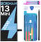 bokman Battery Replacement for iPhone 13 Mini, 3200mAh High Capacity Lithium Polymer Battery with All Tool Kits