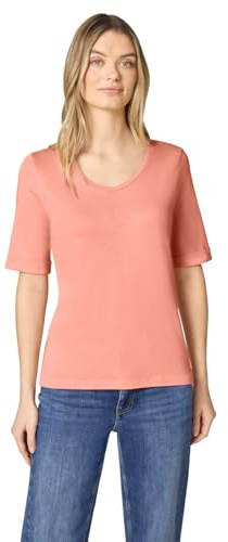 Damen T-Shirt mit Turn-Up