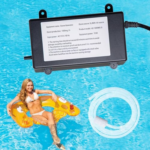 YHUER Pour plonger à froid | 1000 mg/h d'eau fraîche pendant longtemps et garde l'eau froide plongeante, jacuzzi, piscine propre, spa, bain de glace