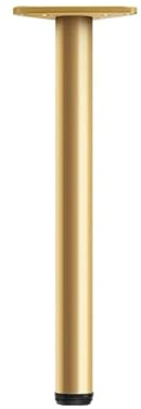 Verstellbare Metall-Tischbeine für Küchenarbeitsplatten, Bartische, Esstische – Aluminium-Möbelfüße mit Schrauben – Gold-Finish