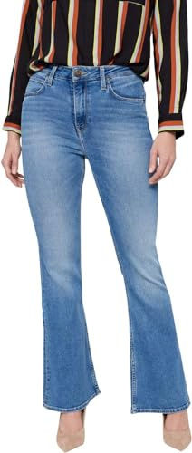Lee Damen Breese Flared Jeans, Blau (Jaded Eu), W31/33L