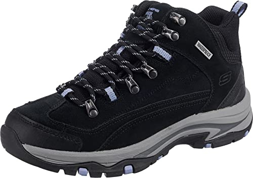 Skechers Damen Trego Alpine Trail Walking-Schuh, Schwarz Charcoal, 39 EU