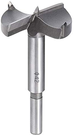 flintronic 42mm Forstner Punte per Legno, Forstner Drill Bit Punta da Trapano Sega a Tazza Lavorazione del Legno Foro ha Veduto Ideali per Realizzare Fori nel Legno Ciechi o Passanti