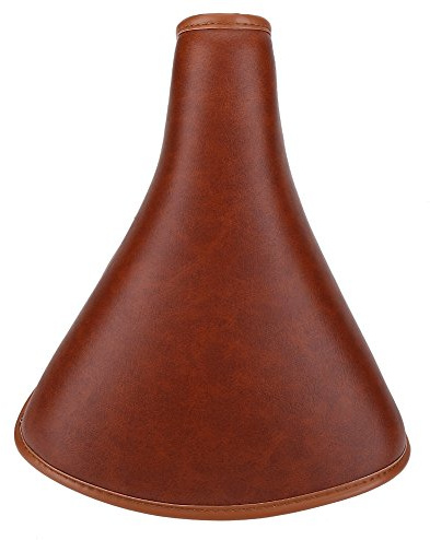 Vintage Fahrradsattel Classic Comfort Brown Leder Fahrradsattel Fahrradsattelsitz Kaffee Niet Feder Fahrradsitz Sitz Sattel für Männer Frauen