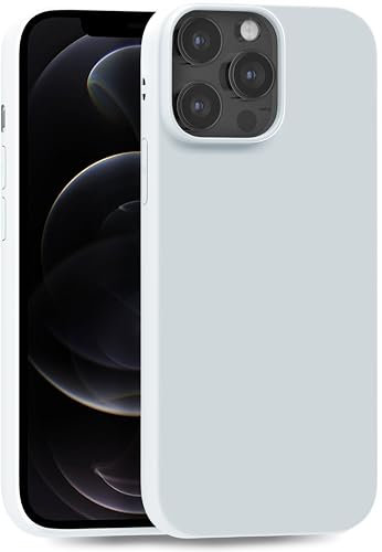 MyGadget Cover per iPhone 12 | 12 Pro - Custodia Protettiva in Silicone Morbido – Case TPU Flessibile - Protezione Antiurto & Antigraffio - Bianco