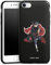 Slim Case extra dünn kompatibel mit Apple iPhone 8 Silikon Handyhülle schwarz Hülle Itachi Uchiha Offizielles Lizenzprodukt Naruto Shippuden