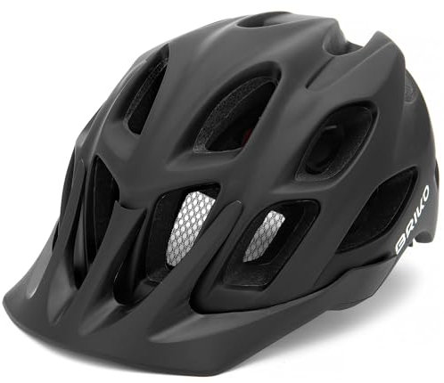 Briko Unisex Erwachsene makian Helmet, Schwarz, M