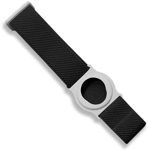 Diasticker® | Dexcom G7 - Fixierband | Halter 360° drehbar | Armband zur Befestigung des Dexcom CGM, Sensor-Schutz, Fixierung | Halter: Weiß (Medium: 25-35 cm, Schwarz)