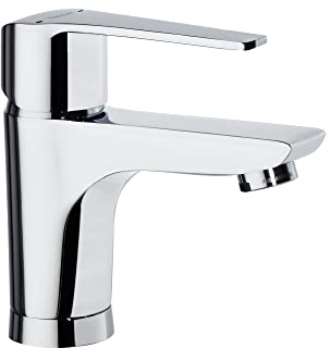 Ramon Soler Grifo de Lavabo Monomando Cromado con Sistema C3 de Ahorro de Agua y Apertura en Frío Serie Ypsilon Plus