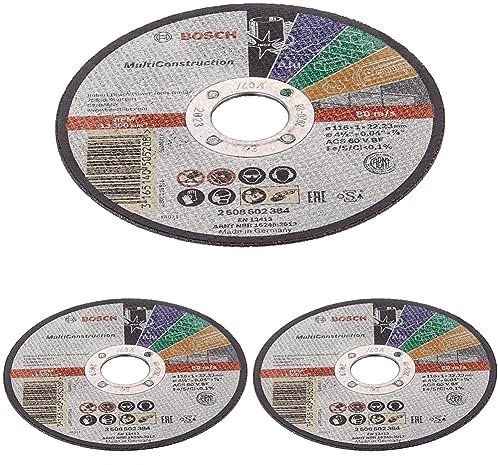 Bosch Professional Trennscheibe Rapido MC 115 x1,0mm g 2608602384 (Packung mit 3)