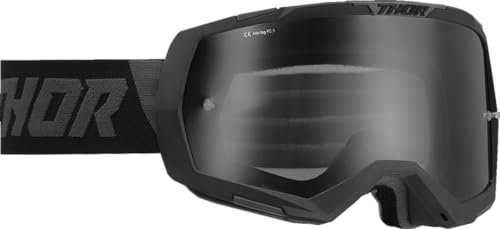 Thor Regiment Brille MX Cross Motocross Enduro Goggle schwarz