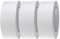 NDR London Duct Tape, Gaffer Tape, Gaffa Tape, 48mm x 45M, Strong Duct Tape Heavy Duty Adhesive Cloth Tape, Super Sticky And Waterproof Gaffa Tape, Carpet Tape (3, White)