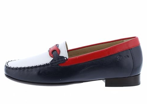 Sioux Damen Colandina Slipper, Blu Snow Red, 40 EU