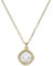 Ted Baker London Crastel Crystal Pendant Necklace for Women (Gold Tone/Crystal)