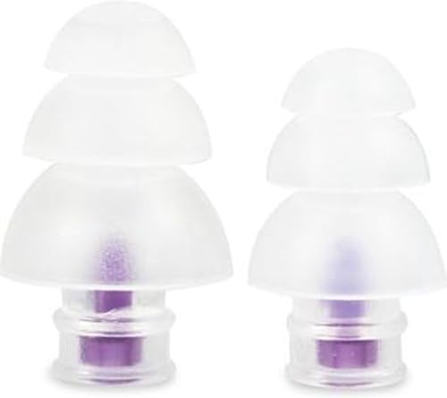 Pluggerz | Earplugs Music Uni -fit 4er Pack | Gehörschutz | Kneipe | Festival | Großpack