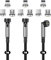Cable de Carga Magnético N. NETDOT [1m/Paquete de 3], Carga Rápida y Transferencia de Datos, Cable Magnético Compatible con Micro-USB, Smartphones USB-C, i-Productos y Android Auto