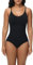 Body Contenitivo Modellante Donna Shapewear Bodysuit Guaina Contenitiva Donna Snellente e Versatile con Materiali Traspiranti e Tracolla Regolabile