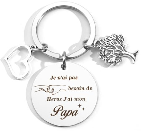 Yritioa Cadeau Papa,Cadeau Anniversaire Papa,Idee Cadeau Papa,Cadeau Futur Papa,Porte Clef Papa,Cadeau Jeune Papa,Cadeau Pour Son Papa,Idee Cadeau Beau Pere,Cadeau Noel Papa,Cadeau Fete Des Peres