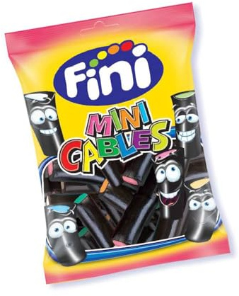 Tubes Mini Black - FINI- 90 Grammes - Halal - Bonbon - 735