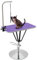 Vielrosse Hundepflegetisch, Höhenverstellbar Trimmtisch 75-85cm für Hunde und Katze, 360° Tischplatte Hydraulisch Anhebbarer Tierpflegetisch Tragfähigkeit 100kg