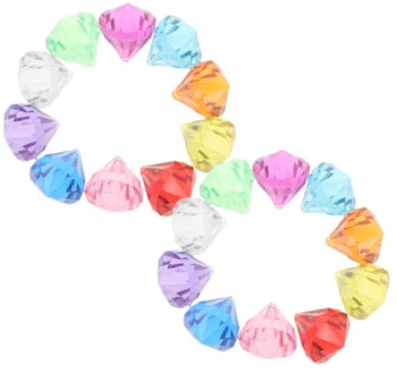 NAMOARLY Tauchspielzeug Für Kinder Diving Gemsteine Für Bunte Pool Tauchspielzeuge Unterwasser Schätze Für Sommer Spaß Im Schwimmbad 30mm Große Glitzersteine Aufblasbarer Pool