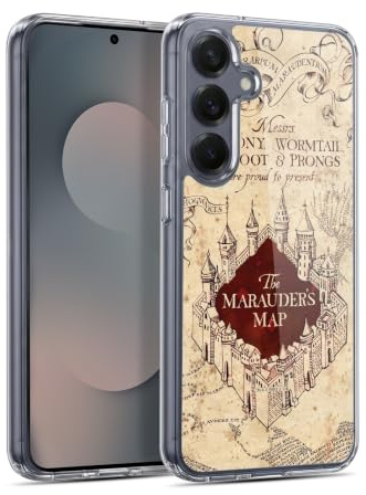 Head Case Designs Offizielle Harry Potter The Marauder's Map Prisoner of Azkaban II Gelhülle [Militärischer Schutzgrad] Kompatibel Mit Samsung Galaxy S25 Und Kompatibel Mit MagSafe