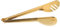 VINTORKY Brotclip Aus Edelstahl Spatel Küchenzange Kleine Metallzange Nudelzange Zange Zum Kochen Zange Zum Grillen Zangen Zum Servieren Von Speisen Buffetzange Golden Edelstahl 304