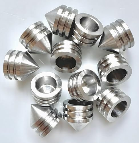 6 Stück Premium Edelstahl HDR 50 Munition Diabolo Kugel Kaliber .50 für HDR50 TR 50 und AEA Challenger Glass Breaker Cal. 50 Munition