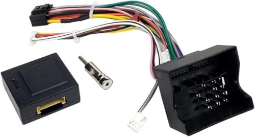 Generisch 16 Pin Kabelbaum ISO Adapter, CAN Bus Decoder für Android Autoradio Universal ISO Standard Buchse, für Ford für C-Max Für Ford Fiesta Für Focus II Für Ford Fusion