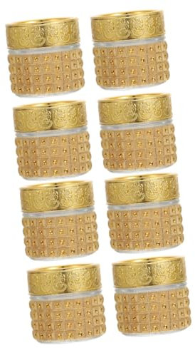 CALLARON 2 Ensembles Bocaux Verre Lot De Récipients De Stockage Élégants Pour Décoration Et Conservation Aliments Parfaits Pour Restaurants Et Cafés 4 Pièces * 2