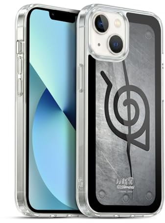 Head Case Designs Offizielle Naruto Shippuden Itachi-Stirnband Ikonisch Gel Handyhülle Hülle [Militärischer Schutzgrad] Kompatibel mit Apple iPhone 13