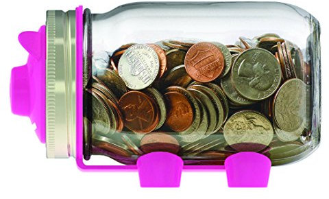 Jarware Piggy Bank Spardose, Pink