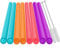 Lot de 10 pailles réutilisables extra larges pour smoothie Idéales pour le thé moussant, le thé Boba et les milkshakes 26 cm de long En plastique écologique Avec 2 brosses de nettoyage Sans