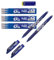 Pilot Frixion Tintenroller mit original Frixion Radierer (Blau) (12tlg. Set)