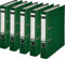 Leitz 10155055 Qualitäts-Ordner Plastik-Cover (A4, 5,2 cm Rückenbreite) grün (5er Pack)