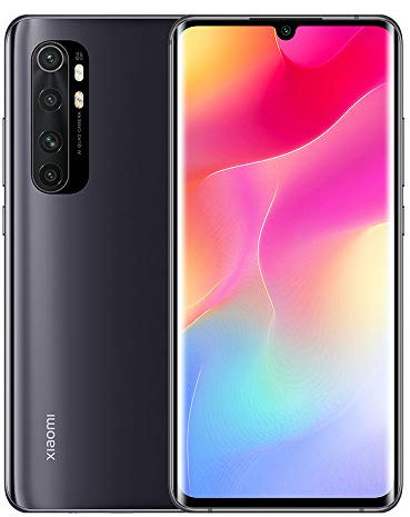 Xiaomi Mi Note 10 Lite -Smartphone 6.47 Curvo AMOLED FHD (6GB RAM, 64GB ROM, Quad Camera 64mpx, 5260mah Batteria, 2020 [Versione Italiana] - Colore Midnight Grey