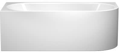 Kaldewei Badewanne Meisterstück Centro Duo 1 rechts Modell 1130-4041 170 x 75 x 46 cm, alpinweiß mit Perl-Effekt, Eckeinbau rechts