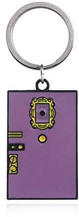 Porte-clés double face pour porte de l'appartement de la série télévisée Monica Violet