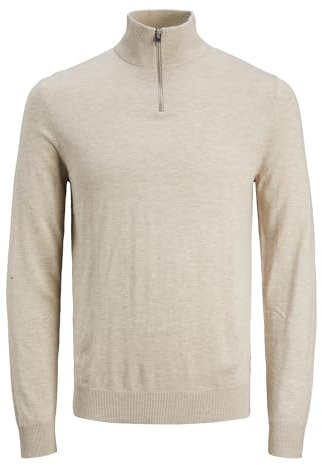 JACK & JONES Emil Knit Half Zip Pullover Herren - M