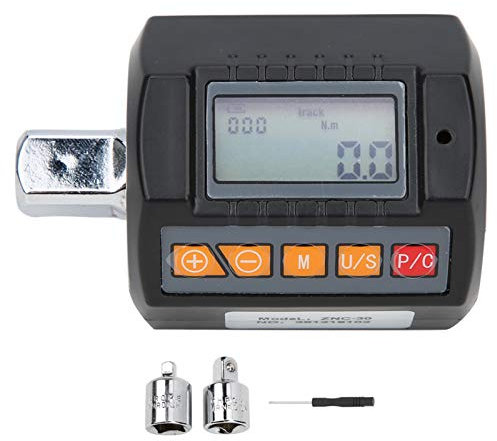 Digitaler Drehmomentschlüssel mit Ton- und Lichtalarm und Hintergrundbeleuchtungsfunktion, 4 Arten von Torsionseinheiten, 3 Arbeitsmodi, Torsionsmesser, 3-30N.M