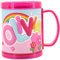 PLUS HOME Taza con nombre personalizado para niñ@,100% a prueba de fugas, sin BPA, 350 ml, para guardería, colegio, viajes y deporte (Olivia)