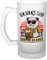 Planetee Chope de bière 25 ans Toujours Soif| Idée Tasse Cadeau Femme Homme Famille Anniversaire Noël Pinte cervoise