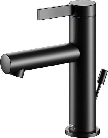 Keuco Waschtisch-Einhebelmischer 100 IXMO Pure Ausl. 110mm, m Abl-Garnitur, sw matt