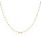 namana 925 Sterling Silber Kette Halskette für Damen, Gold Perlen-Halsketten für Frauen und Teenager-Mädchen, süße Kugel-Halsketten mit kleinen Silberperlen, Goldkette für Sie