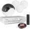 Power Dynamics 2-Zone Multi Room Ceiling Speaker System with Amplifier & Bluetooth - 4x NCSS8 8-Inch Ceiling Speakers & AD420A Home Audio Kit