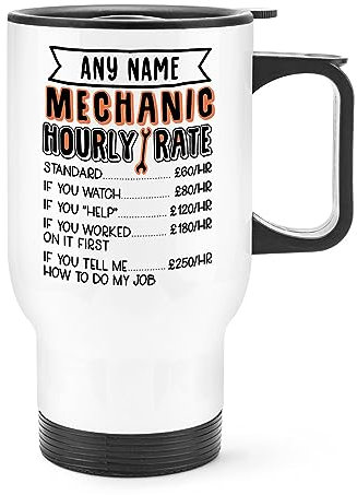 Gift Base Tazza da viaggio personalizzata con manico
