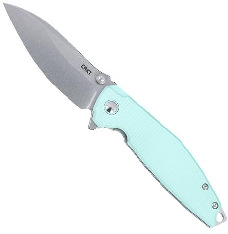 CRKT Ibis Everyday Carry Klappmesser Drop Point mit 14C28N Stahlklinge, G10 Griff, Frame Lock, 2560